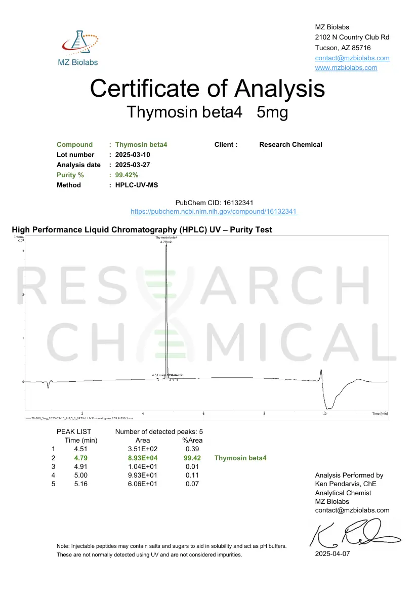 TB 500 5mg - Image 2