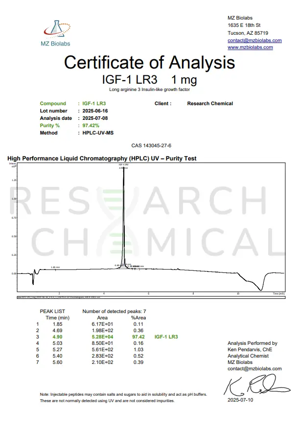IGF-1 LR3 1MG - Image 2