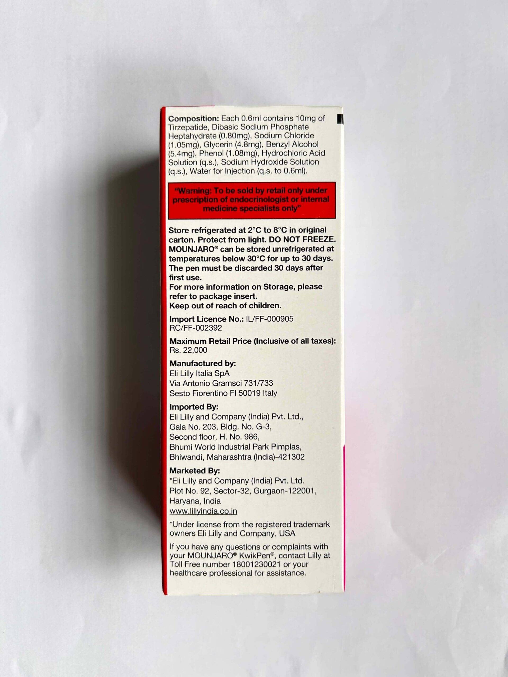 Mounjaro 10mg KwikPen
